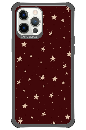 Burgundy Stars - Apple iPhone 12 Pro Max