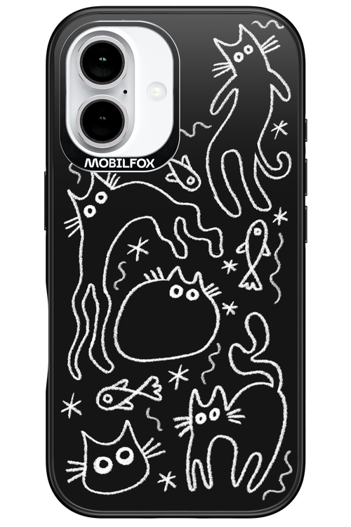 CHALK_CATS 2.0 - Apple iPhone 16