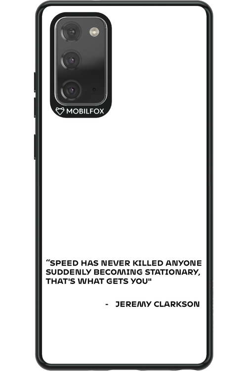 Speed Philosophy - Samsung Galaxy Note 20