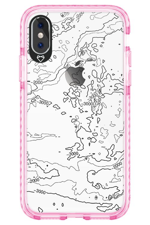 Contour Map - Apple iPhone X