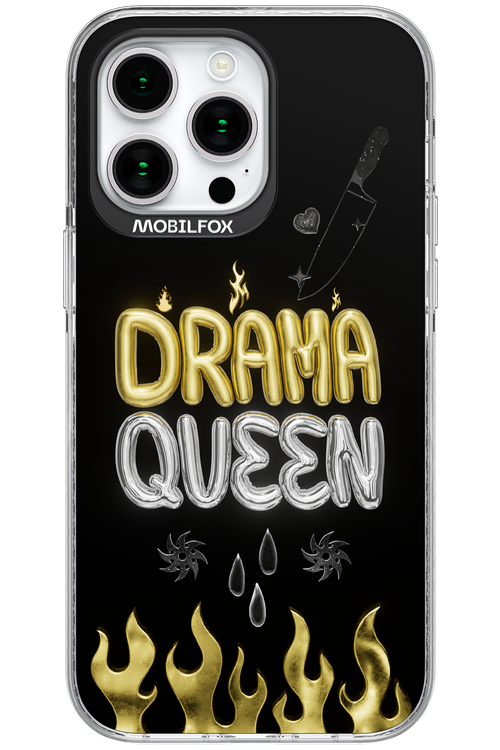 Drama Queen Black - Apple iPhone 15 Pro Max