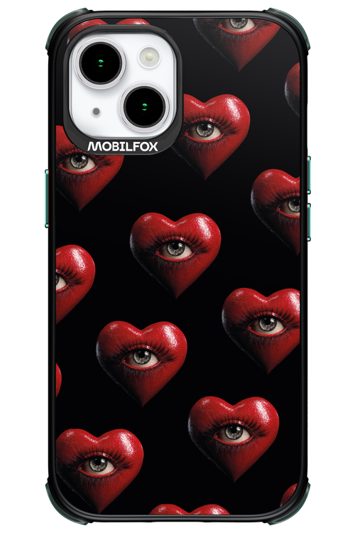 Heart Eyes - Apple iPhone 15