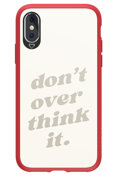 No OverThink - Apple iPhone XS