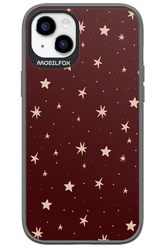 Burgundy Stars - Apple iPhone 14 Plus