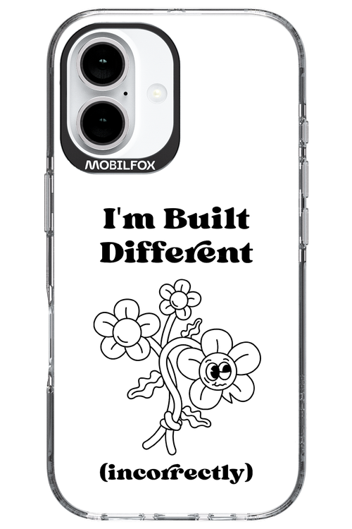 Incorrect Transparent - Apple iPhone 16