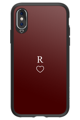 R Burgundia 2.0 - Apple iPhone X