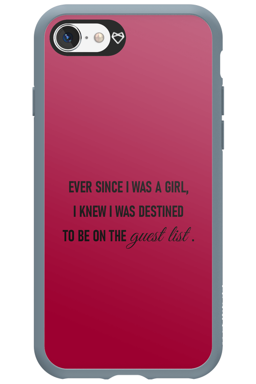 Guest List - Apple iPhone 8