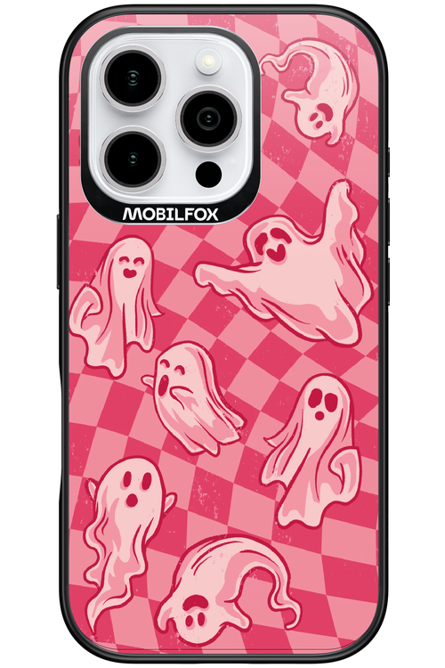 Strawberry Ghosts - Apple iPhone 16 Pro