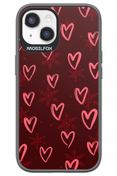 Christmas Hearts - Apple iPhone 14