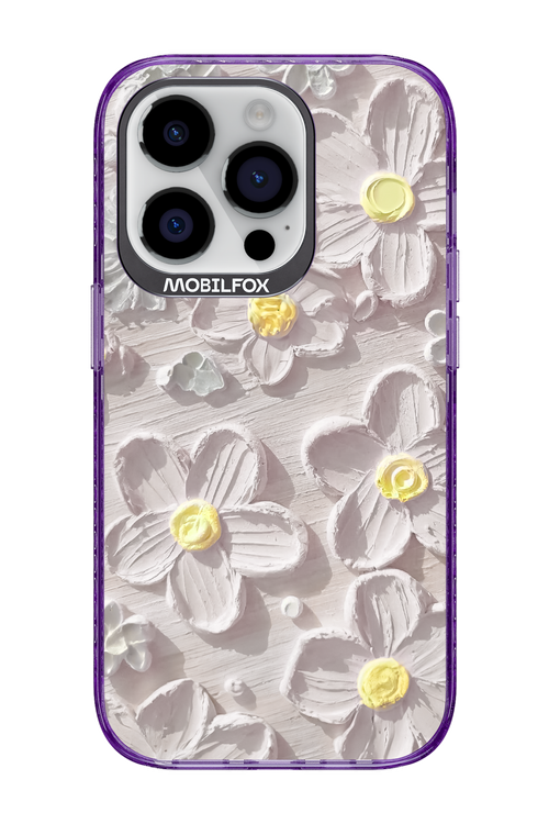 White Flowers - Apple iPhone 14 Pro