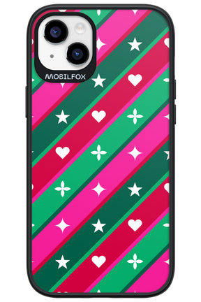 Christmas Stripes - Apple iPhone 14 Plus