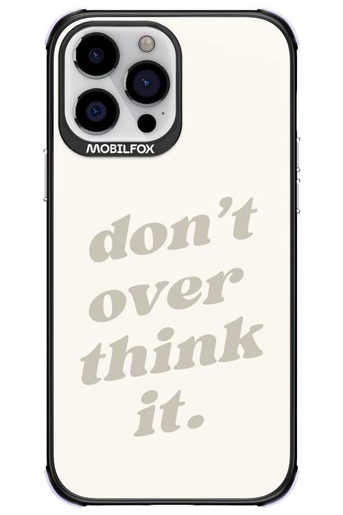 No OverThink - Apple iPhone 13 Pro Max