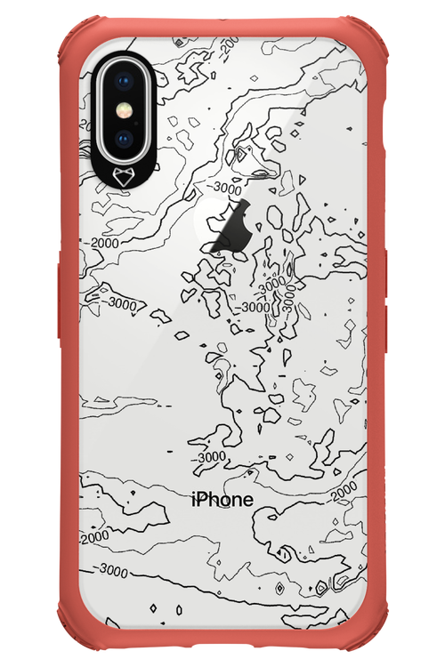 Contour Map 2.0 - Apple iPhone XS