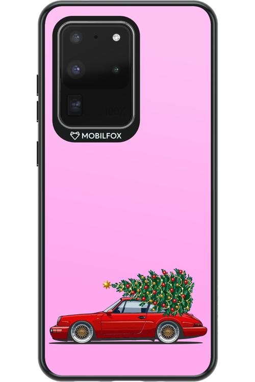 XMAS Car Pink - Samsung Galaxy S20 Ultra 5G