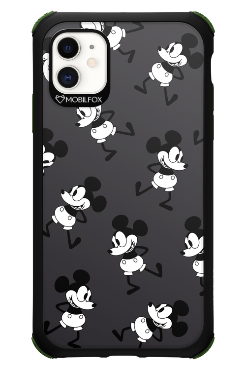 Iconic Mouse (antracite pattern) - Apple iPhone 11