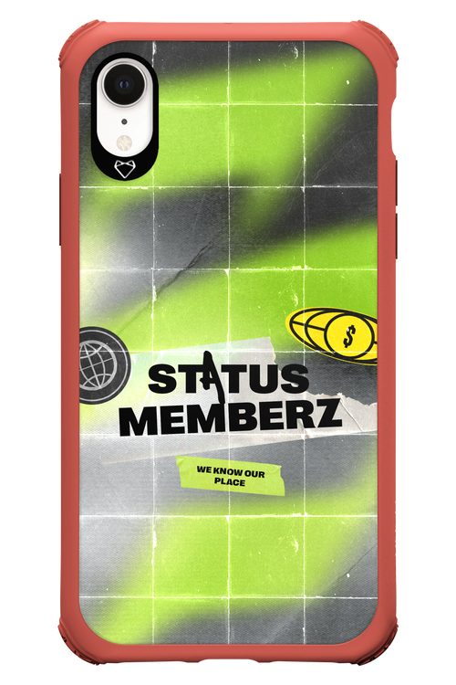 Status Memberz - Apple iPhone XR
