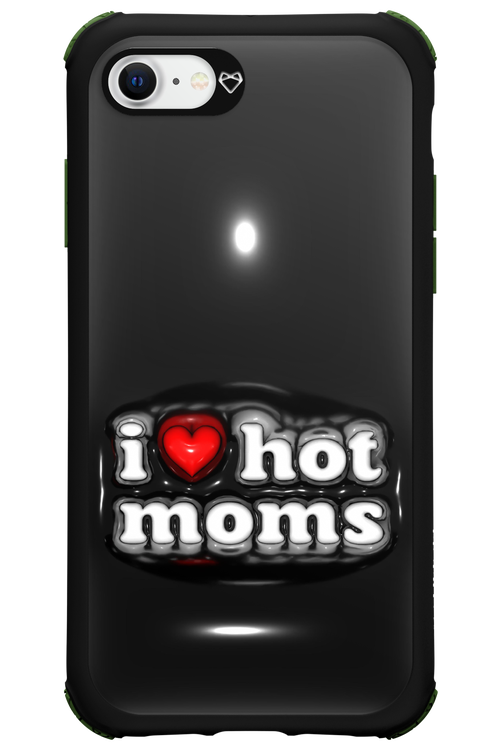 I love hot moms puffer 2.0 - Apple iPhone 8