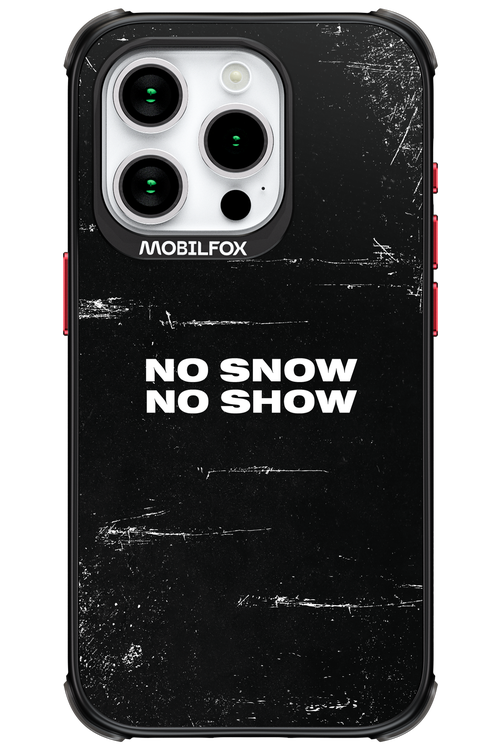 No snow, no show - Apple iPhone 15 Pro