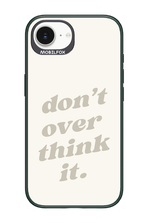No OverThink - Apple iPhone 16e