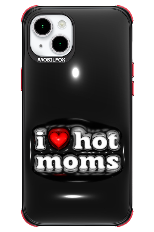 I love hot moms puffer - Apple iPhone 15 Plus