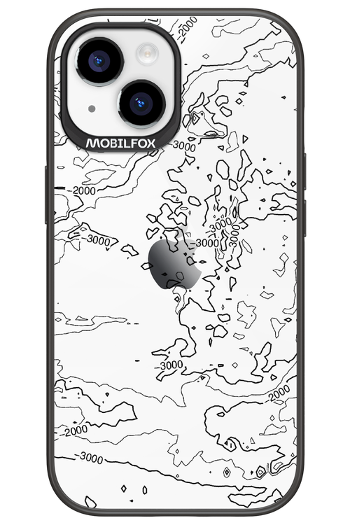 Contour Map - Apple iPhone 15
