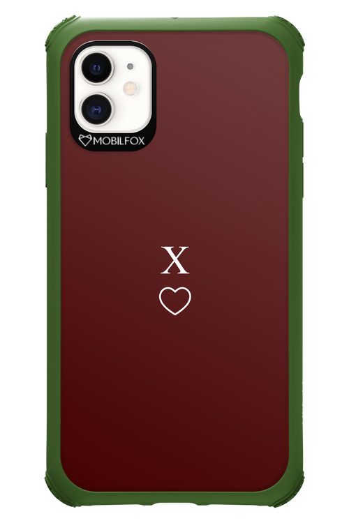 X Burgundia 2.0 - Apple iPhone 11