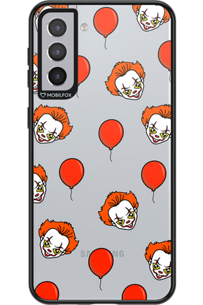 Mystery Clown (Transparent) - Samsung Galaxy S21+