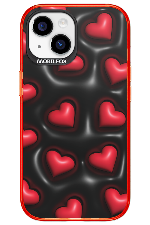 Hearts in love - Apple iPhone 15