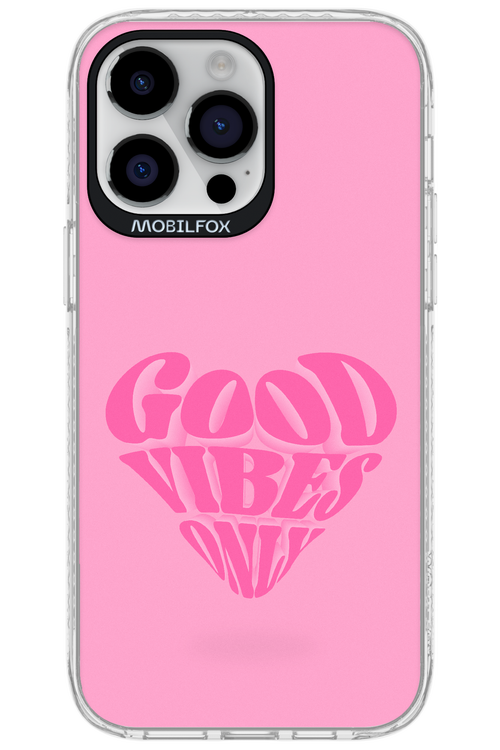 Good Vibes Heart - Apple iPhone 14 Pro Max