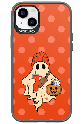 Ghost Girl (Orange) - Apple iPhone 14 Plus