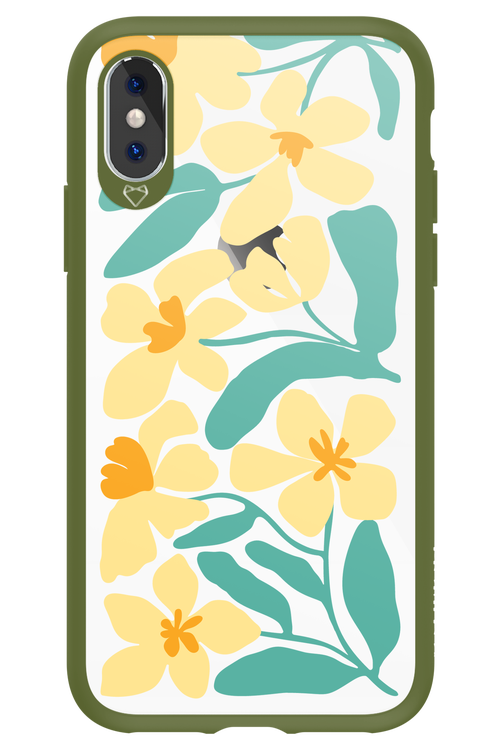 Yellow Flower - Apple iPhone XS
