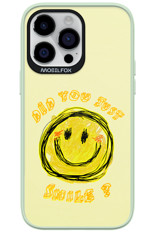 Crayon Smiley - Apple iPhone 14 Pro Max