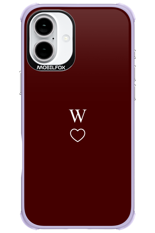 W Burgundia 2.0 - Apple iPhone 16 Plus