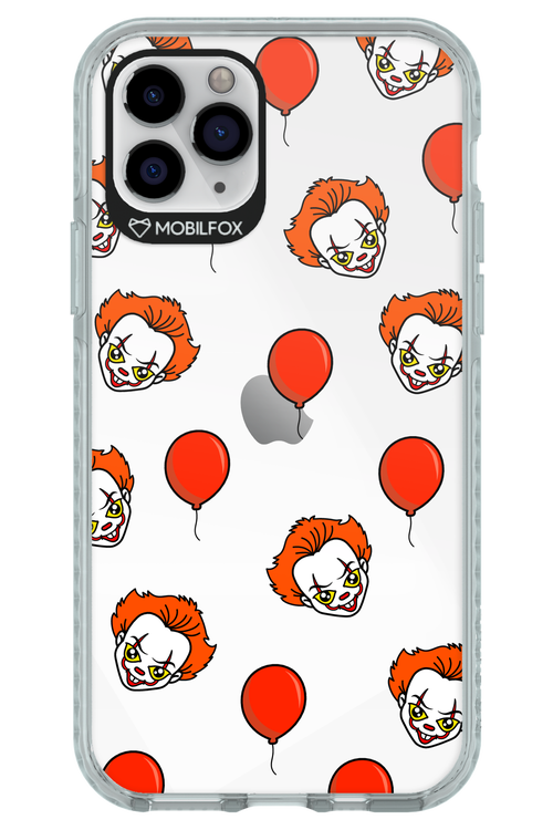 Mystery Clown (Transparent) - Apple iPhone 11 Pro