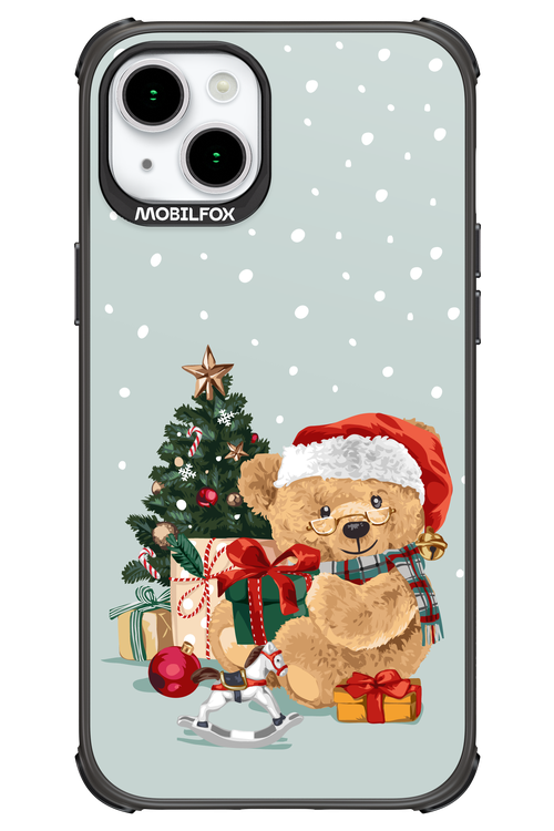 Merry Christmas Bear - Apple iPhone 15 Plus
