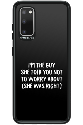 She was right 2.0 - Samsung Galaxy S20