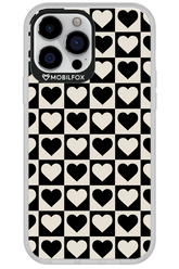 Checkered Heart - Apple iPhone 13 Pro Max