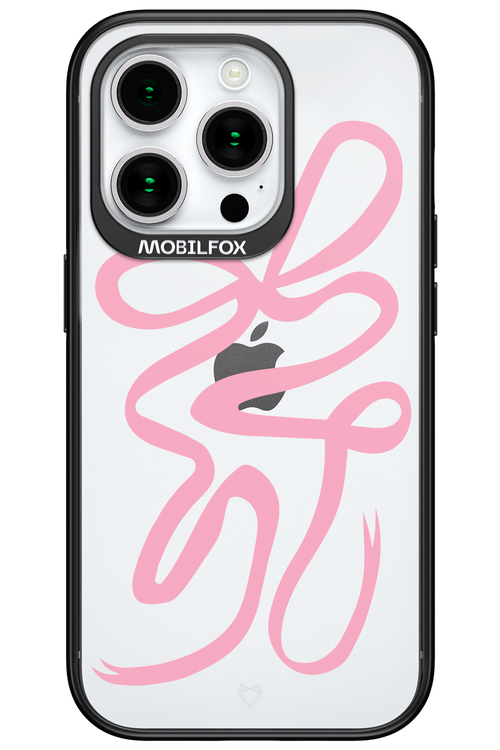 Pink Bow - Apple iPhone 15 Pro