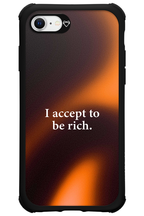 I accept to be rich - Apple iPhone SE 2022