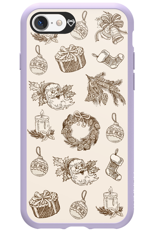 Christmas Paper - Apple iPhone 7