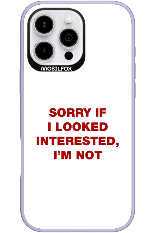 I'm not - Apple iPhone 16 Pro Max