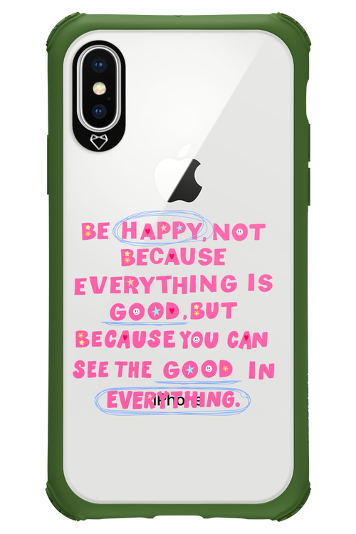 Be Happy 2.0 - Apple iPhone X