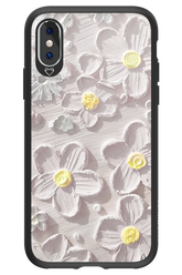 White Flowers - Apple iPhone XS