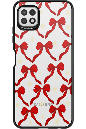 Bow & Stars (Transparent) - Samsung Galaxy A22 5G