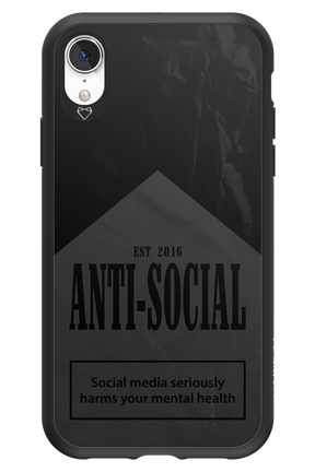 ANTI-SOCIAL (BLVCK) 2.0 - Apple iPhone XR