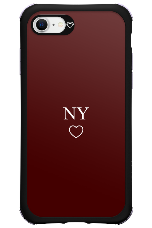 NY Burgundia 2.0 - Apple iPhone SE 2020