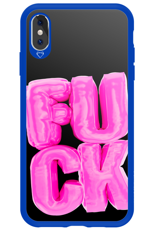 F*ck Black - Apple iPhone XS Max