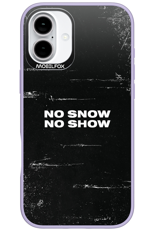 No snow, no show - Apple iPhone 16 Plus