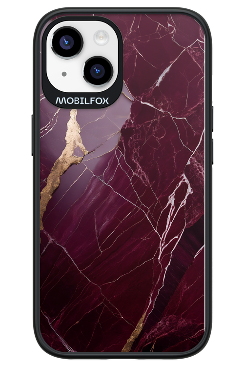 Burgundy Marble - Apple iPhone 14
