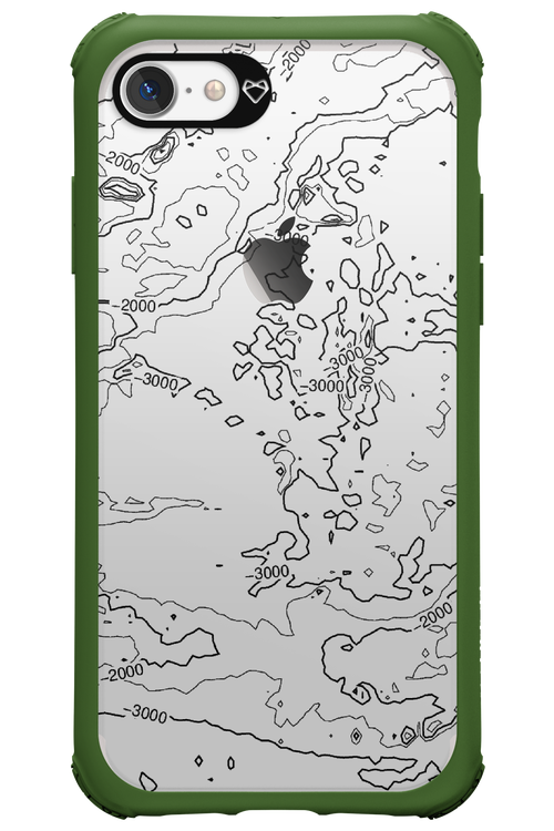 Contour Map - Apple iPhone 7